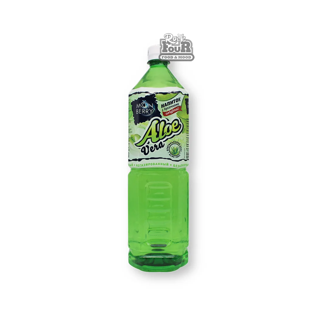 Drink with aloe pieces "Moon Berry" 1.5l